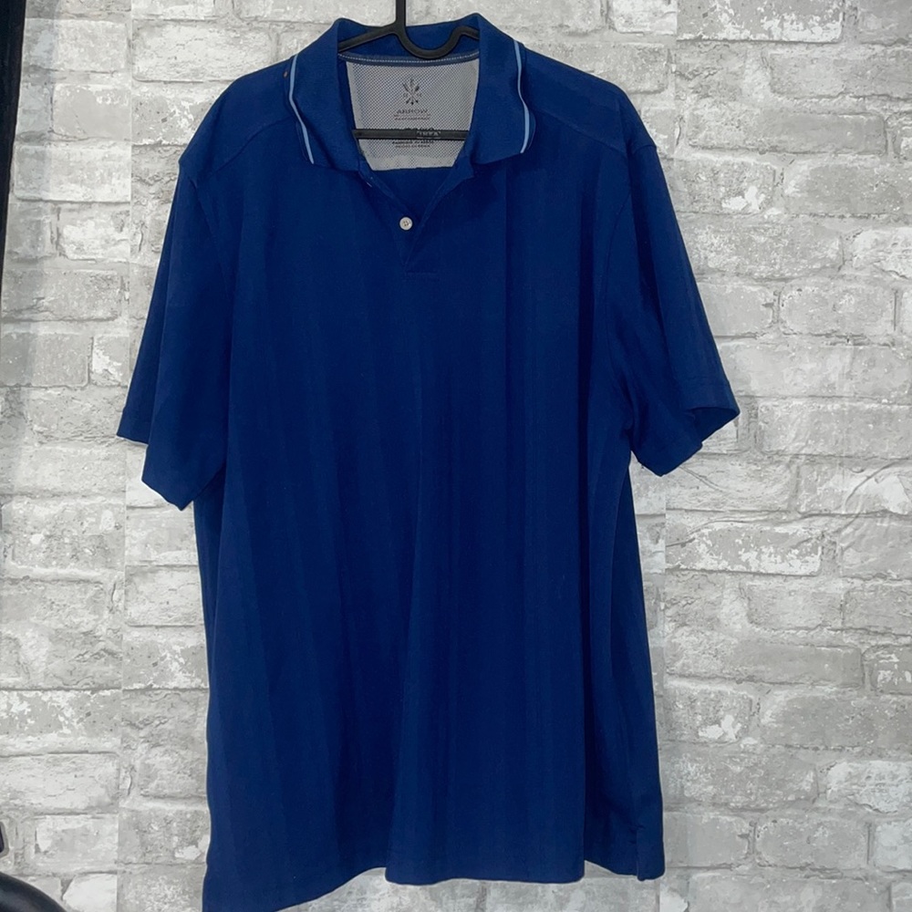 Mens Arrow Extra Large T-Shirt  | blue polo